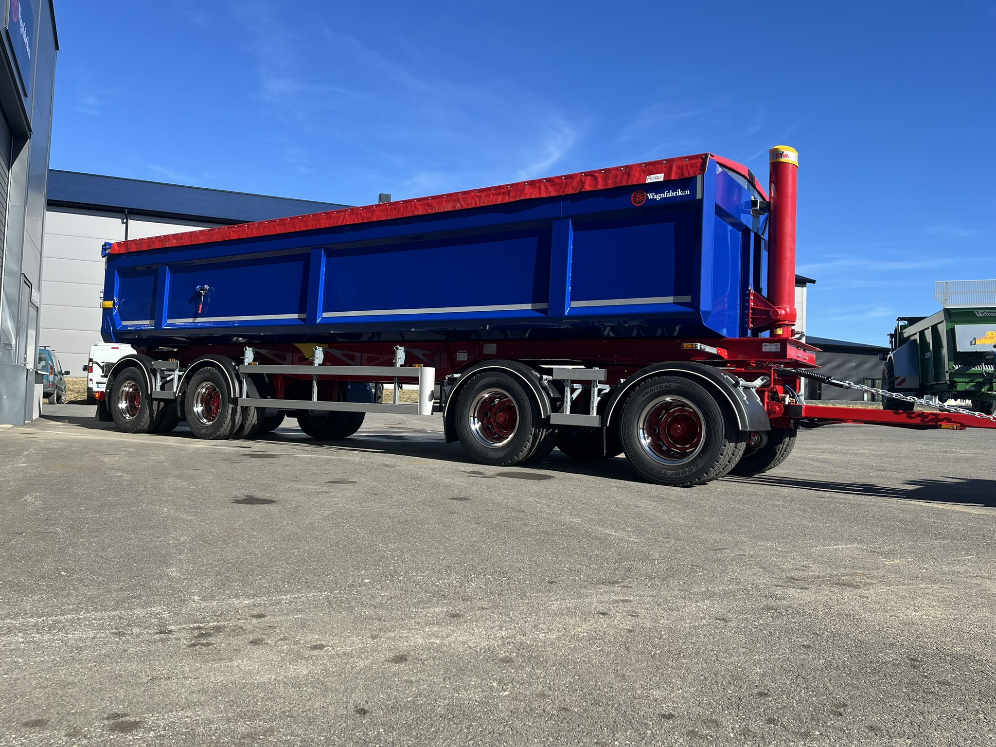 4-axlig Dumpervagn